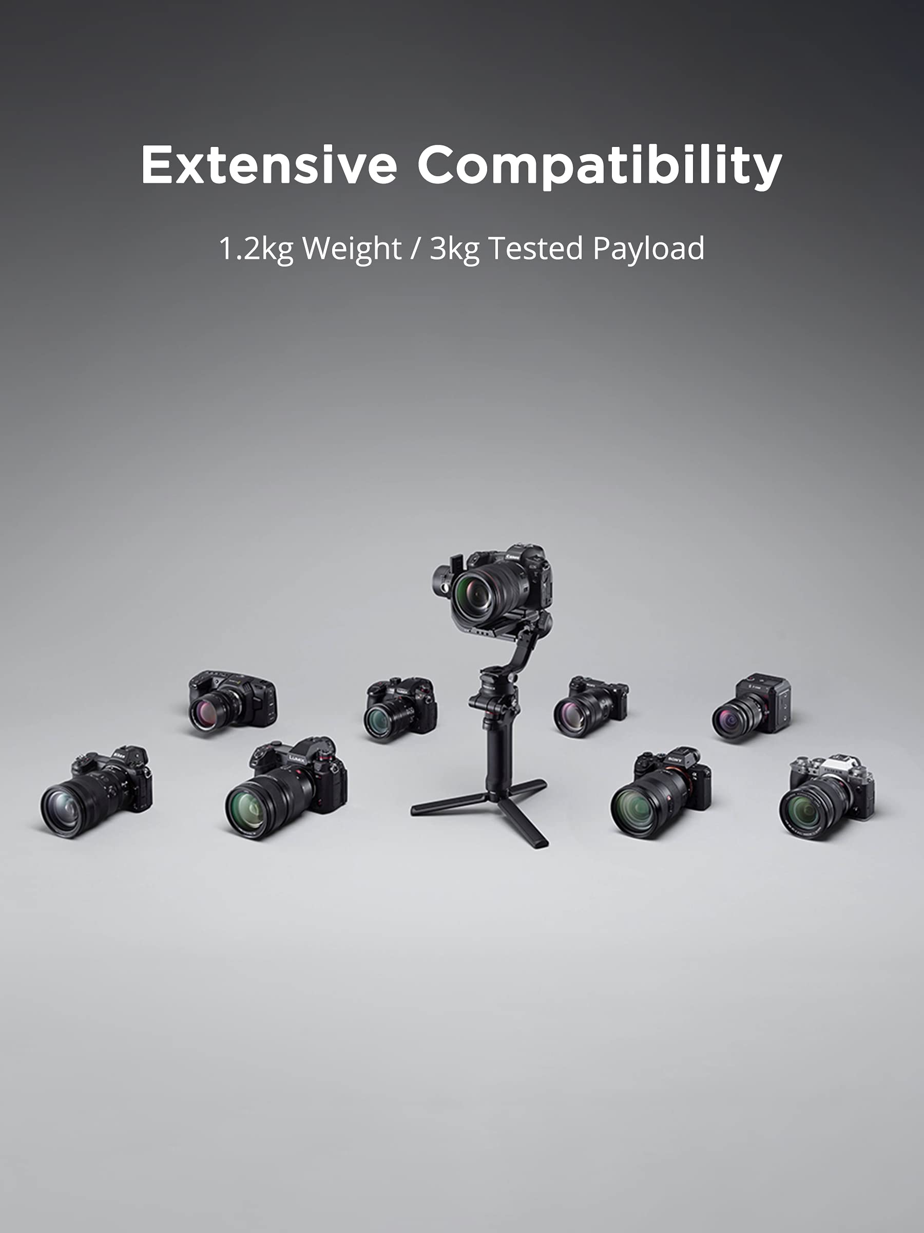 Amazon.com : DJI RSC 2 Combo - 3-Axis Gimbal Stabilizer for DSLR